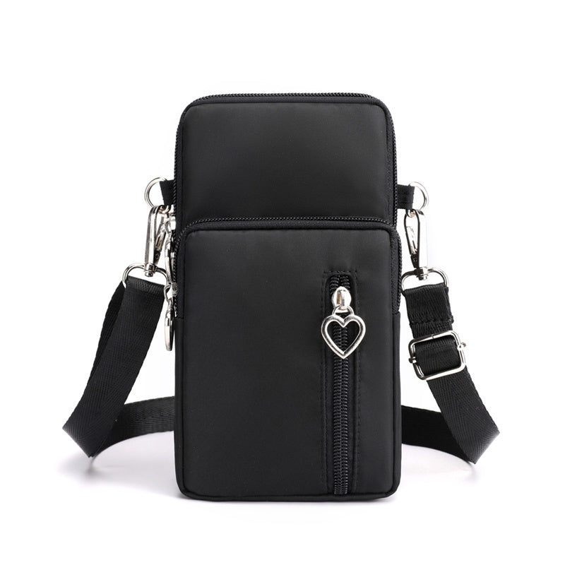 Solid Color Mobile Phone Bag Female Messenger