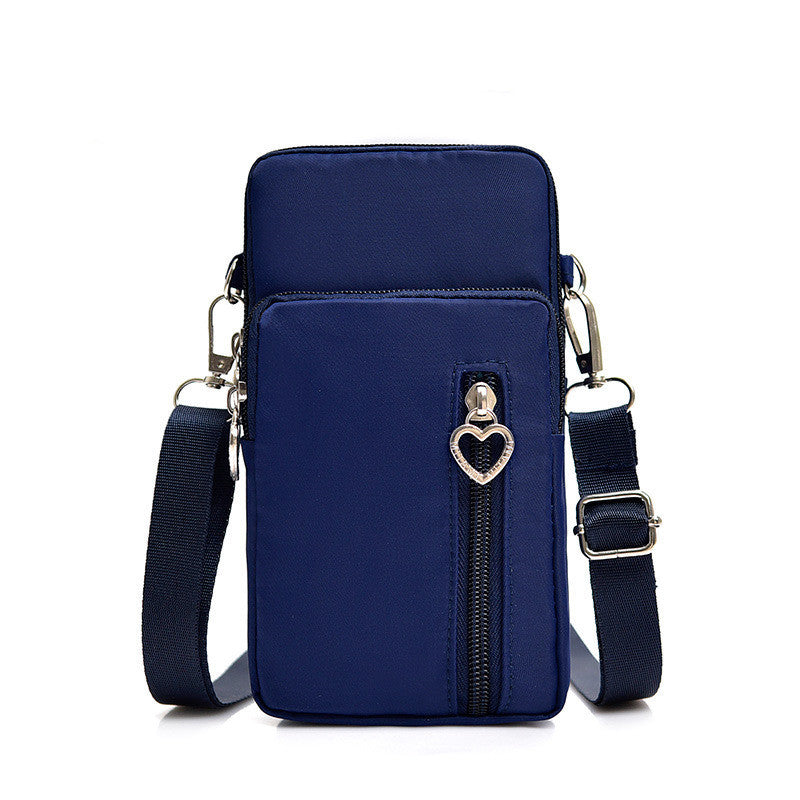 Solid Color Mobile Phone Bag Female Messenger