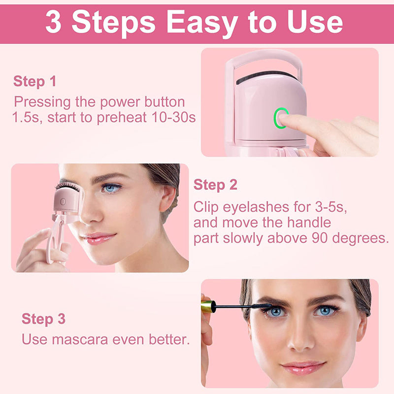 Portable Electric Heated Eyelash Curler™