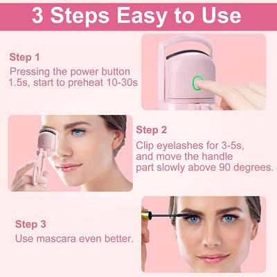 Portable Electric Heated Eyelash Curler™