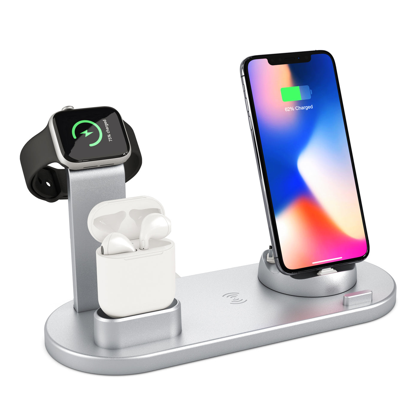 Wireless Charger 4 In 1 Charging Station