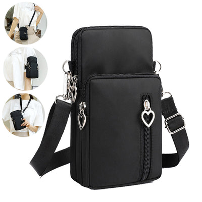 Solid Color Mobile Phone Bag Female Messenger