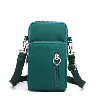 Solid Color Mobile Phone Bag Female Messenger