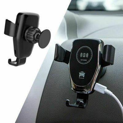 10W QI Wireless Fast Car Charger Mount Holder