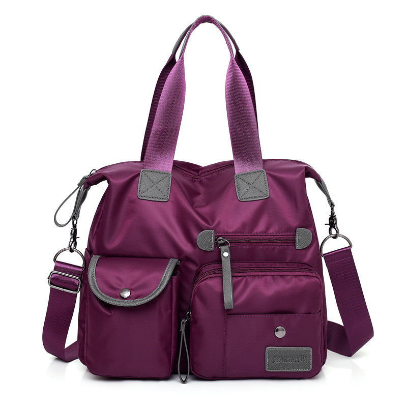 Large Capacity Multi-pocket Shoulder Bag For Women